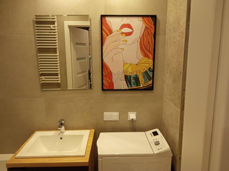 Apartament Nowa Stocznia Danzica Esterno foto