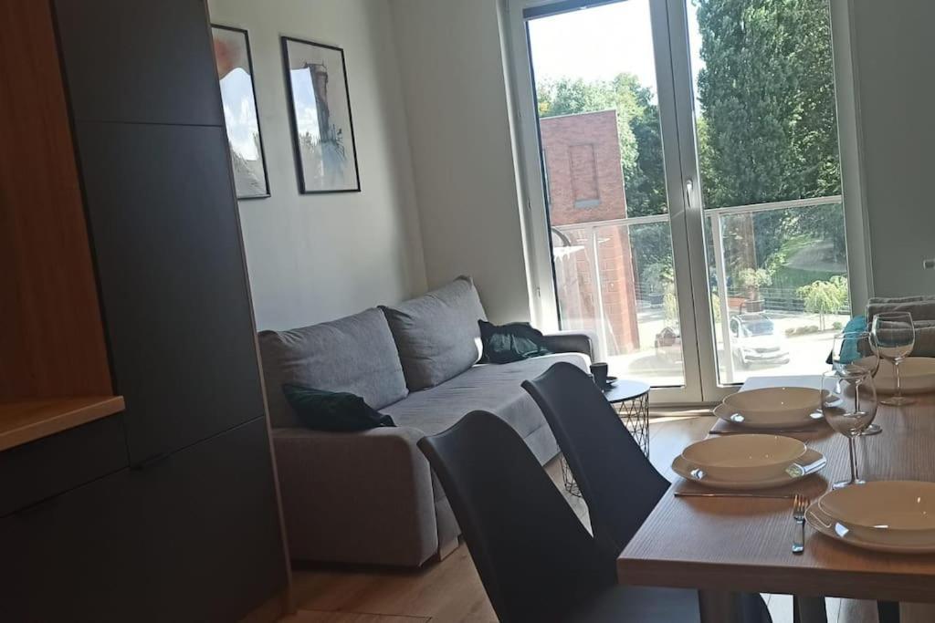 Apartament Nowa Stocznia Danzica Esterno foto